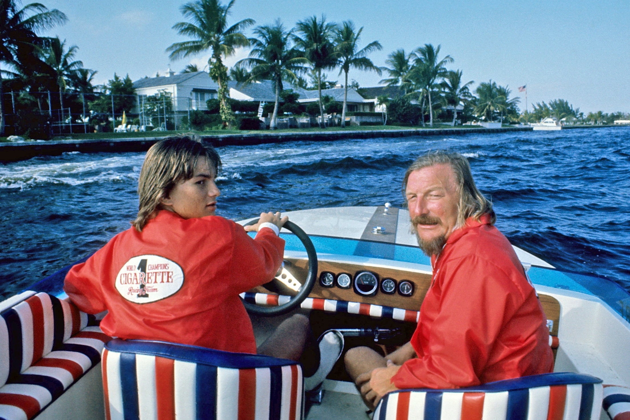 James Last mit Sohn Ronnie 1975 in Fort Lauderdale/Florida