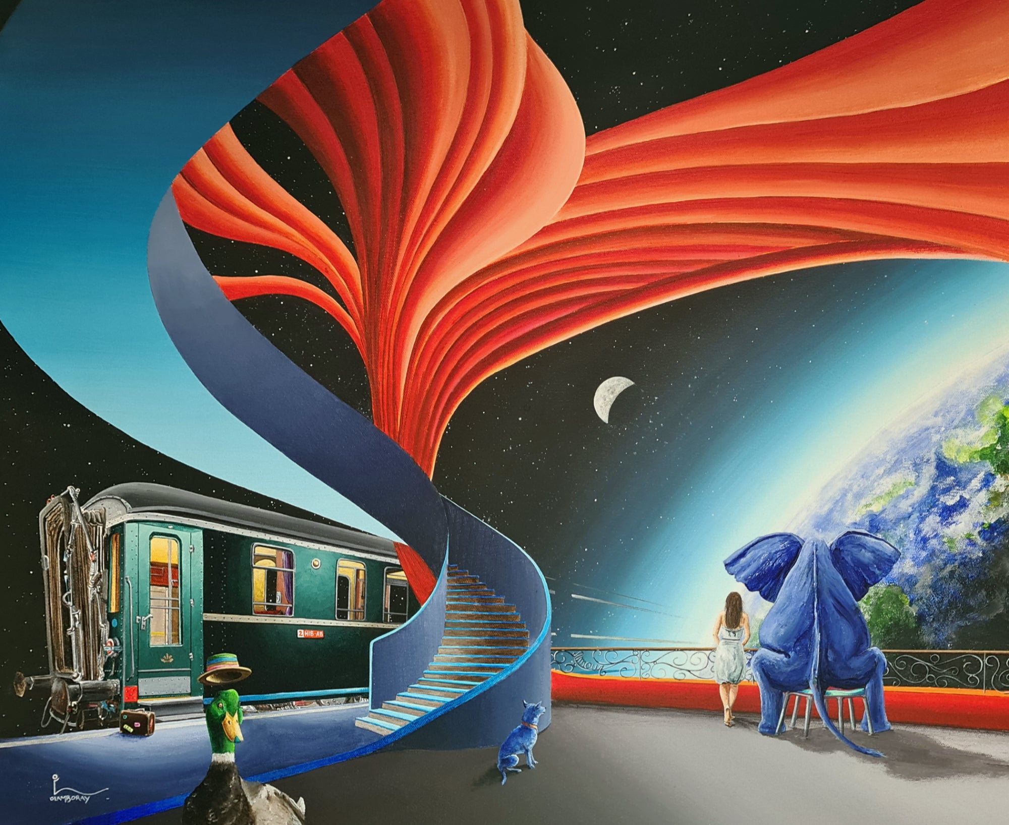 In Between Two Worlds