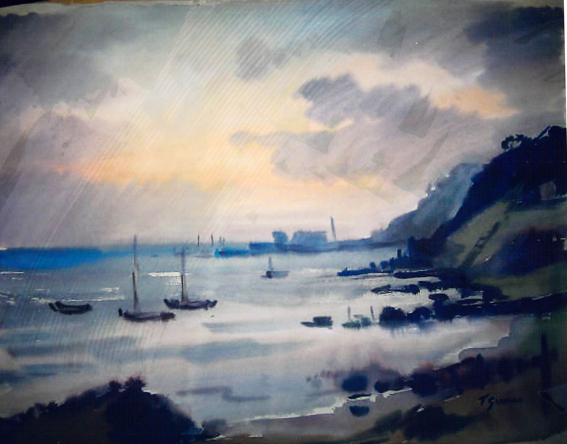 Steilküste in Dänemark