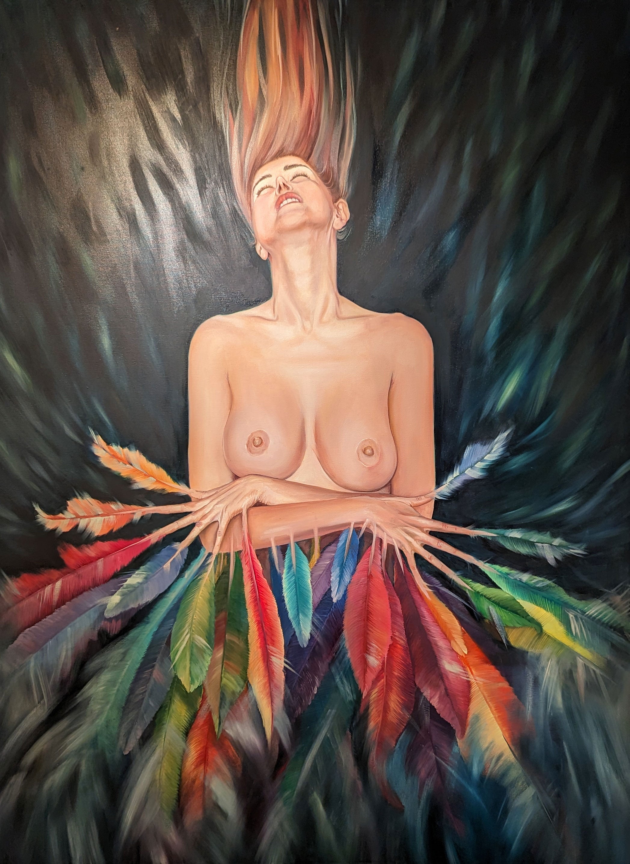Feather woman – Anna Schill